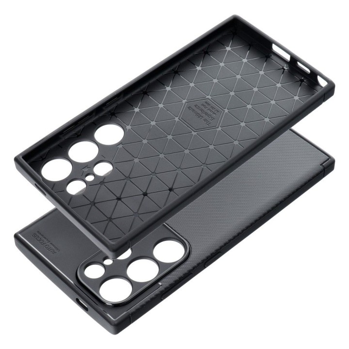 Чохол для Samsung S24 ULTRA Carbon Premium чорний