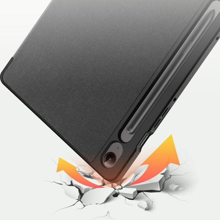 DUX DUCIS case DOMO foldable with space for stylus for SAMSUNG Tab S9 FE/S10 FE black