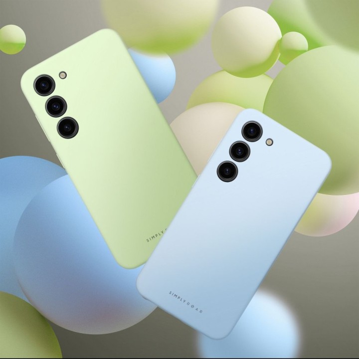ROAR case CLOUD SKIN for SAMSUNG S24 5G light blue