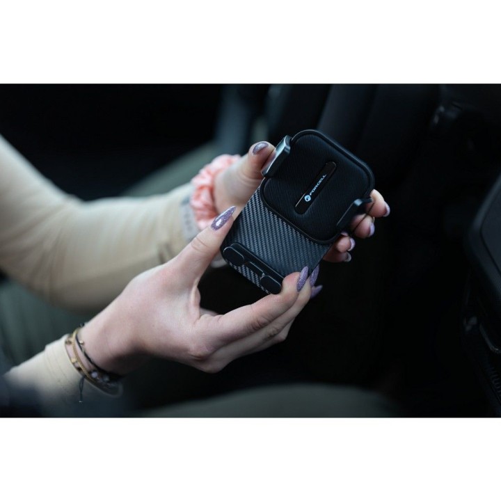 Universal car phone holder Forcell F-Grip Guardian for windscreen / dashboard black