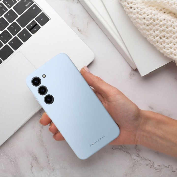 ROAR case CLOUD SKIN for SAMSUNG S24 5G light blue