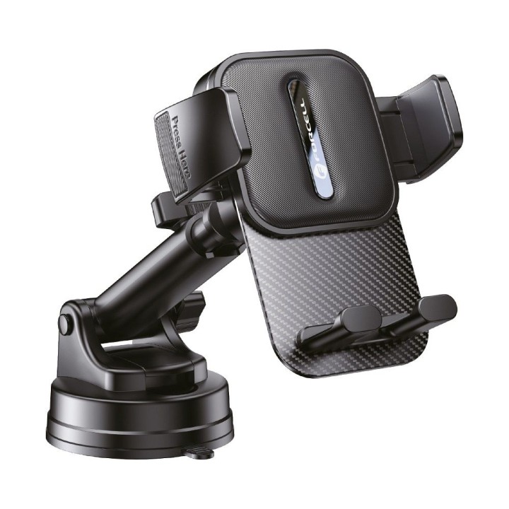 Universal car phone holder Forcell F-Grip Guardian for windscreen / dashboard black