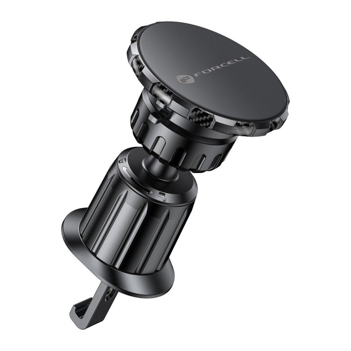 Magnetic car phone holder Forcell F-Grip MagElite for the air vent black