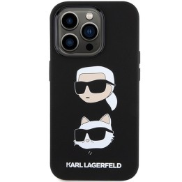 KARL LAGERFELD чохол для IPHONE 15 Pro Max KLHCP15XSDHKCNK (Silicone KC) чорний