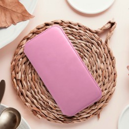 Flip case for Samsung A25 5G Dual Pocket Book light pink
