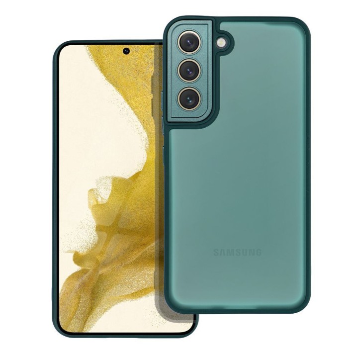Чохол для Samsung S22 Variete темно-зелений