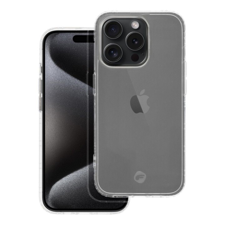 Чохол для iPhone 15 PRO Forcell F-Protect Long Lasting прозорий