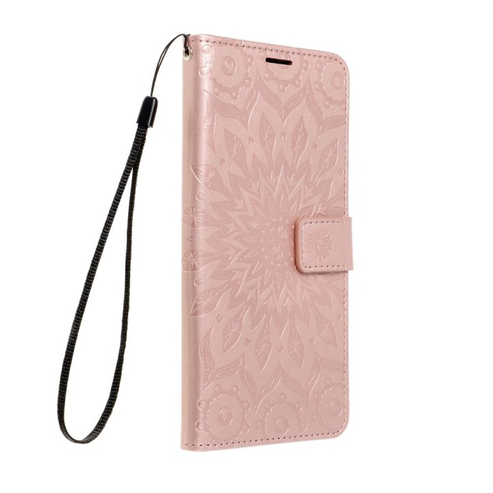 Flip case for Samsung A15 4G / A15 5G Mezzo Book mandala rose gold