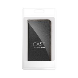 Etui z klapką na Samsung A25 5G Smart Pro Book skórzane czarne