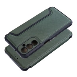 Flip case for Samsung A05s Razor Book dark green