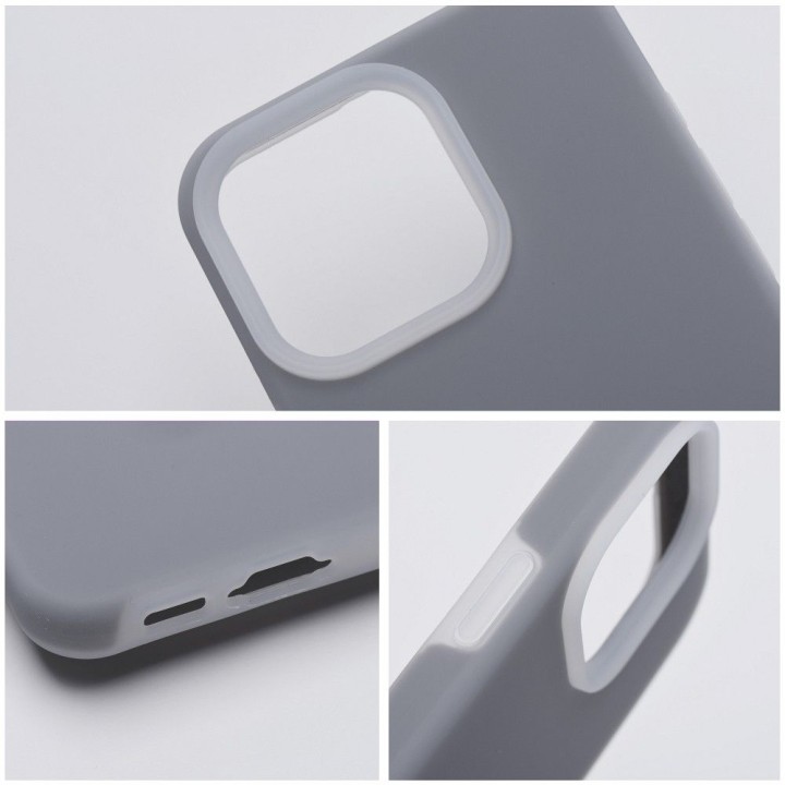 Чохол для iPhone 11 Pro Max Candy Case сірий