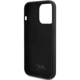 KARL LAGERFELD чехол для IPHONE 15 Pro KLHCP15LSKSBMCK (Silicone Karl Script Logo) черный
