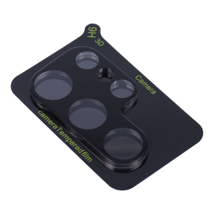 Tempered glass 5D Full Glue for camera for Samsung S24 ULTRA black