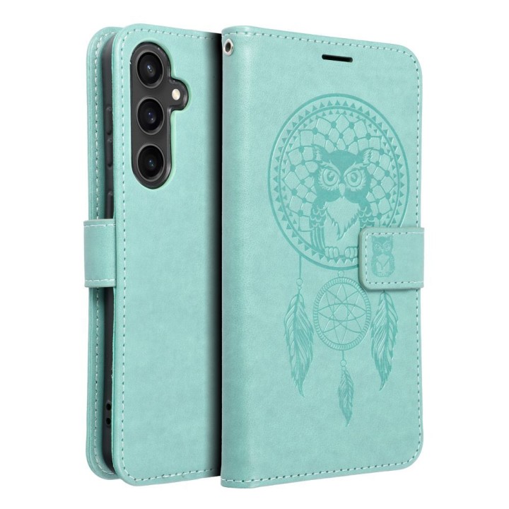 Flip case for Samsung S23 FE Mezzo Book dreamcatcher green
