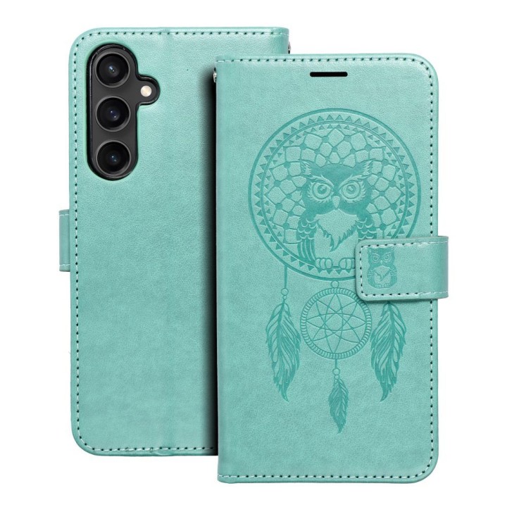 Flip case for Samsung S23 FE Mezzo Book dreamcatcher green