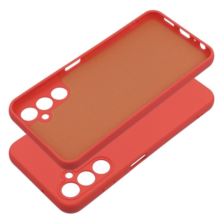 Etui na Samsung A05S Silicone brzoskwiniowe