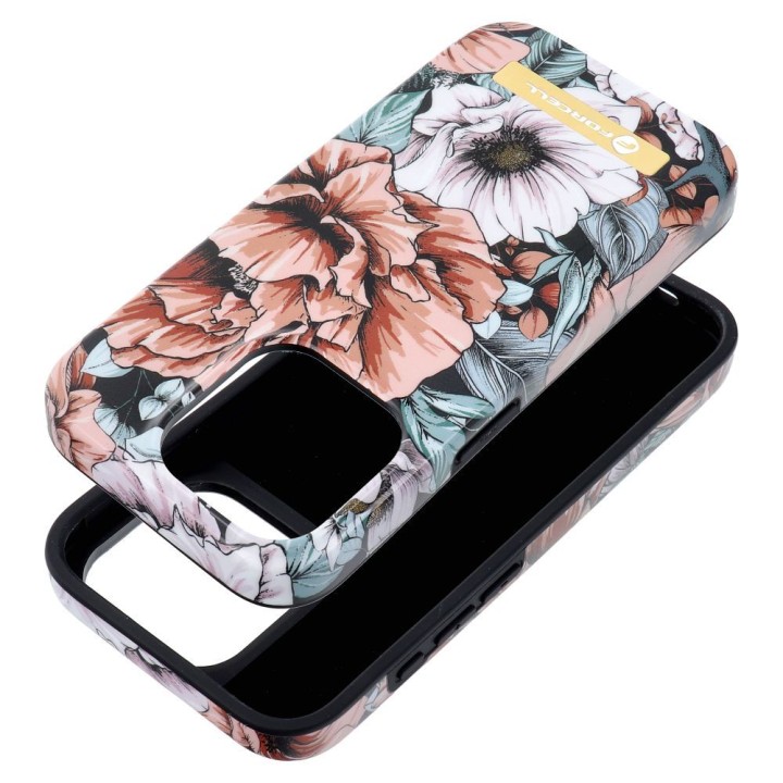 Чохол для iPhone 15 PRO Forcell F-Protect Mirage сумісний з MagSafe bloom bush