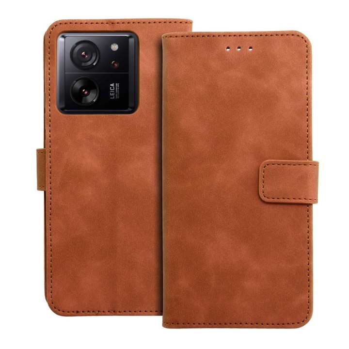 Flip case for Xiaomi 13T Tender Book brown