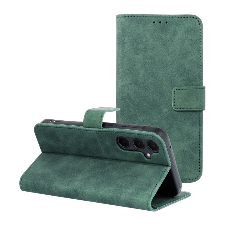 Flip case for Samsung A35 5G Tender Book green