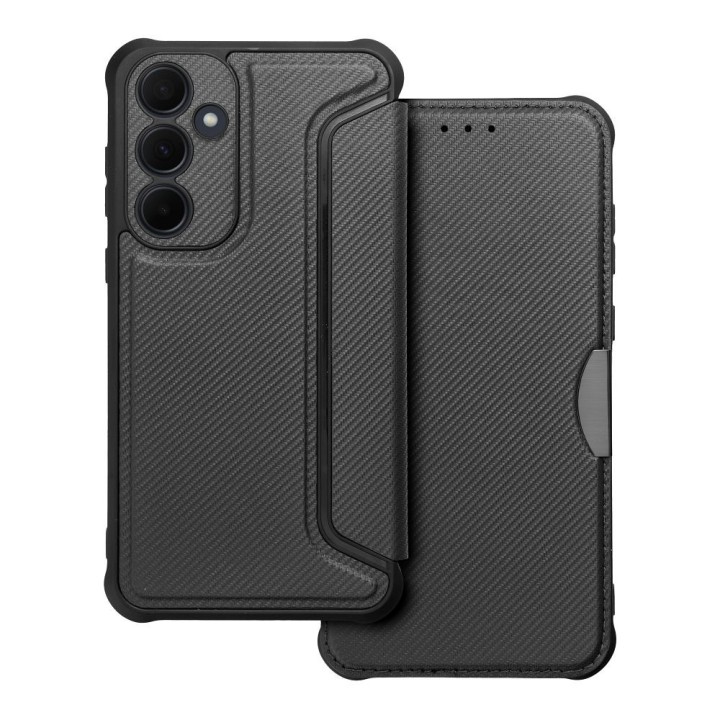 Flip case for Samsung A35 5G Razor Book black