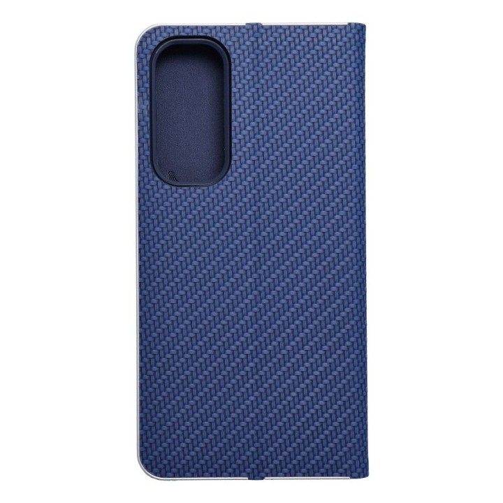 Чохол з клапаном для Samsung A35 5G Luna Book Carbon синій