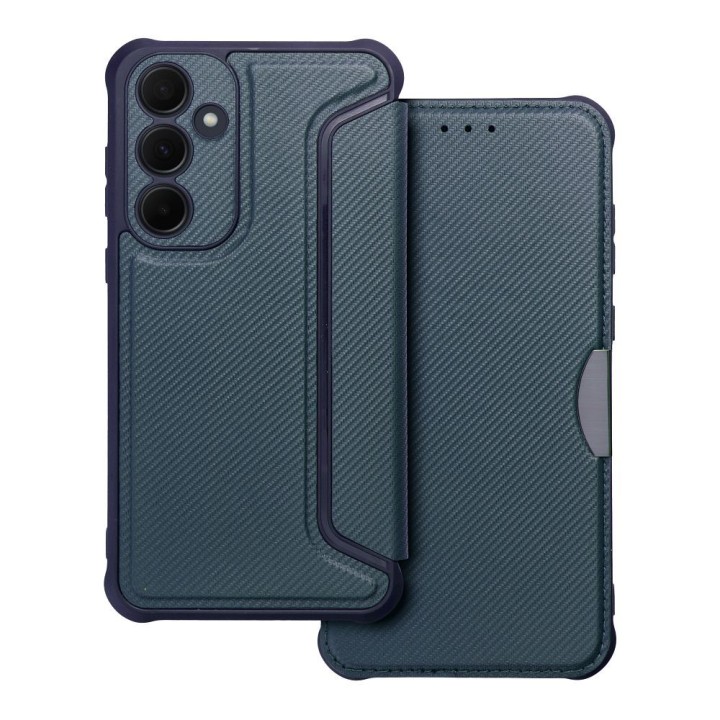 Flip case for Samsung A35 5G Razor Book blue