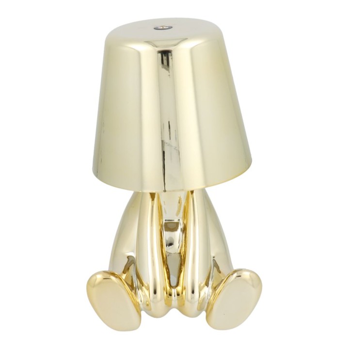 Нічник GOLD MAN Art Deco що сидить (візерунок 5) MLTL