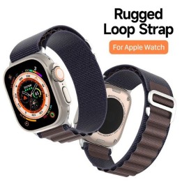 DUX DUCIS ремінець GS нейлоновий для Apple Watch 42 / 44 / 45 / 49 mm індиго