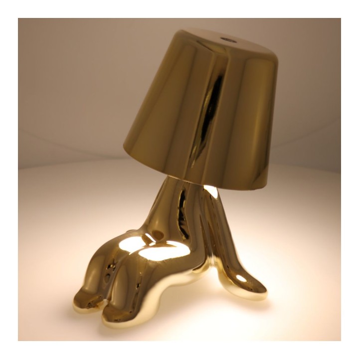 Ночник GOLD MAN Art Deco сидящий (узор 6) MLTL
