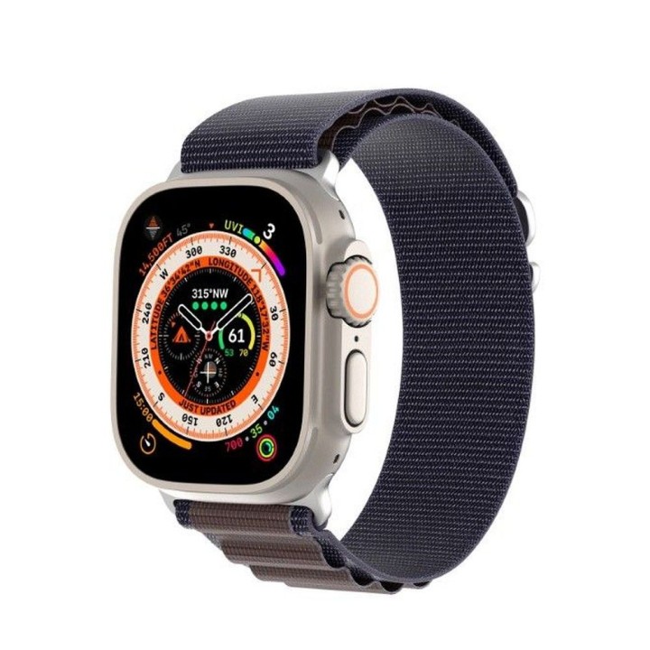 DUX DUCIS strap GS nylon for Apple Watch 42 / 44 / 45 / 49 mm indigo