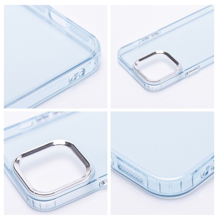 Чохол для iPhone 15 PRO Pearl блакитний