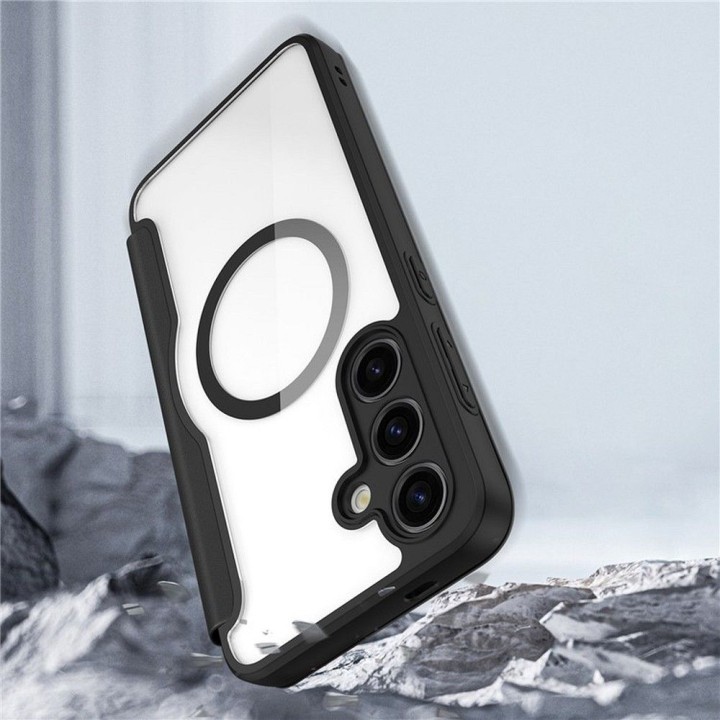 DUX DUCIS case SKIN X PRO compatible with MagSafe for SAMSUNG S24 Plus black