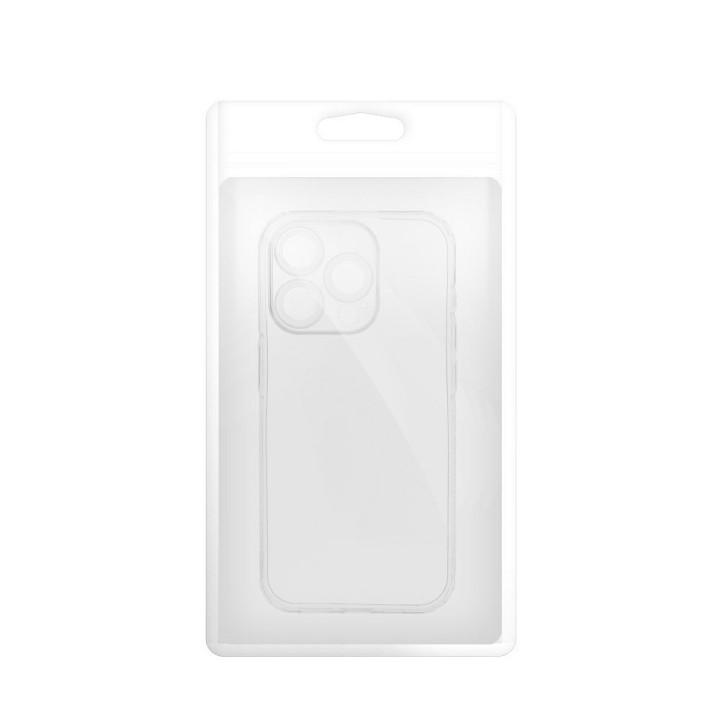 Case for iPhone 15 Plus Clear Case 1,5 mm Grid transparent
