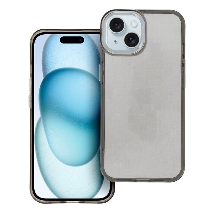 Case for iPhone 15 PLUS Pearl black