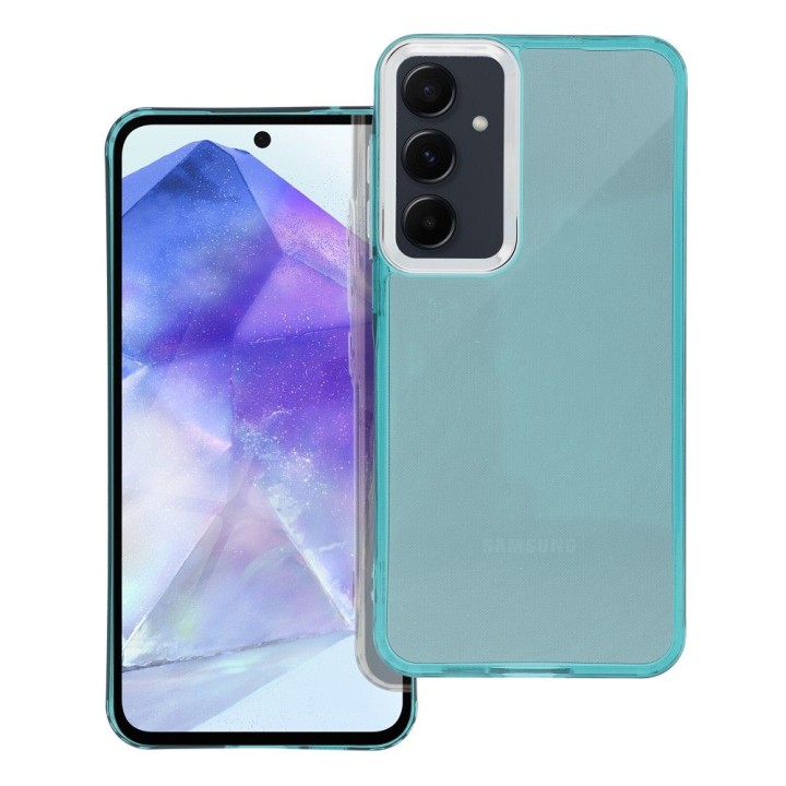 Etui na Samsung A55 5G Pearl zielone