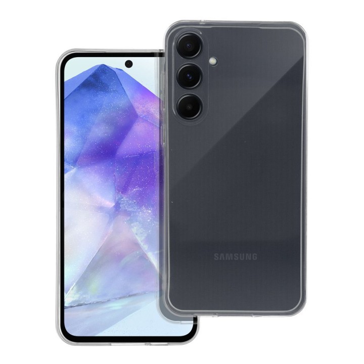 Чохол для Samsung A55 5G Clear Case 2 mm (camera protection) прозорий
