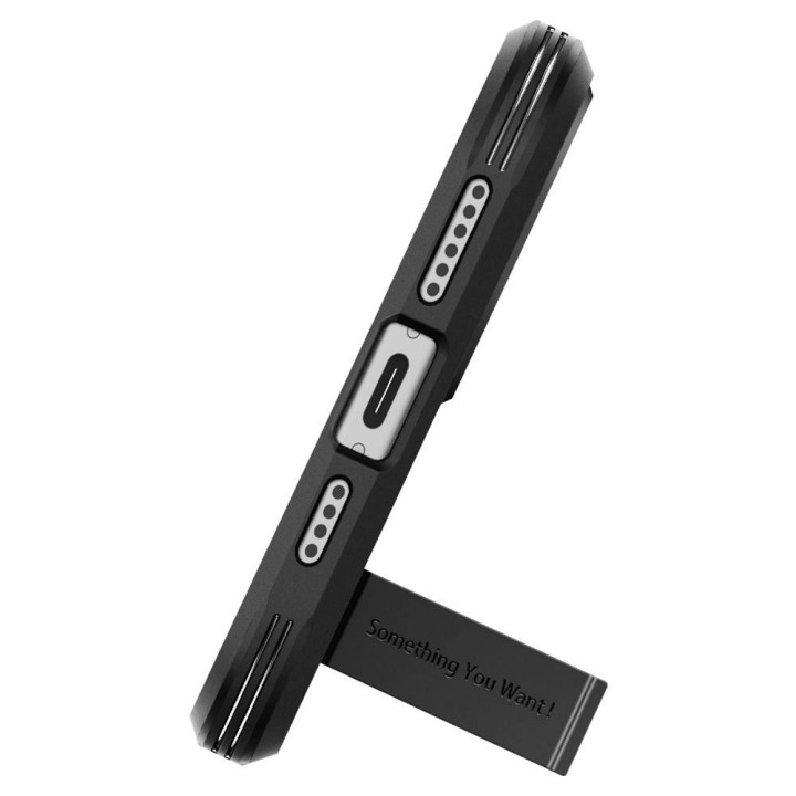 SPIGEN case TOUGH ARMOR MAG compatible with MagSafe for IPHONE 15 black