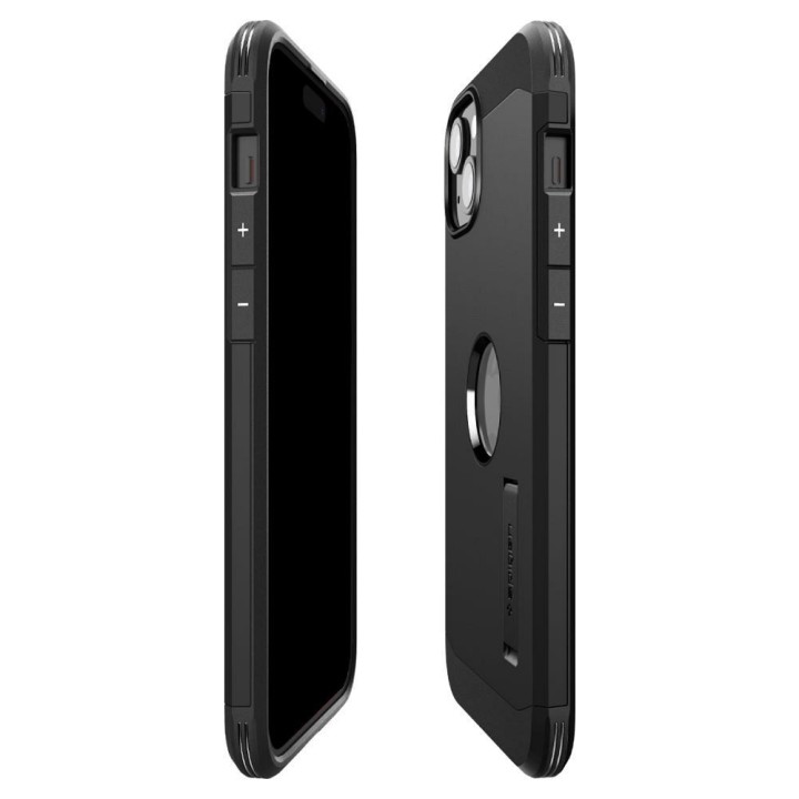 SPIGEN case TOUGH ARMOR MAG compatible with MagSafe for IPHONE 15 black