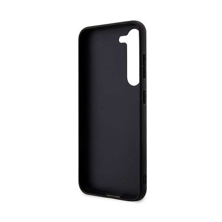 GUESS futerał do SAMSUNG S24 GUHCS24S4GMGGR (Leather 4G Metal Logo) czarny