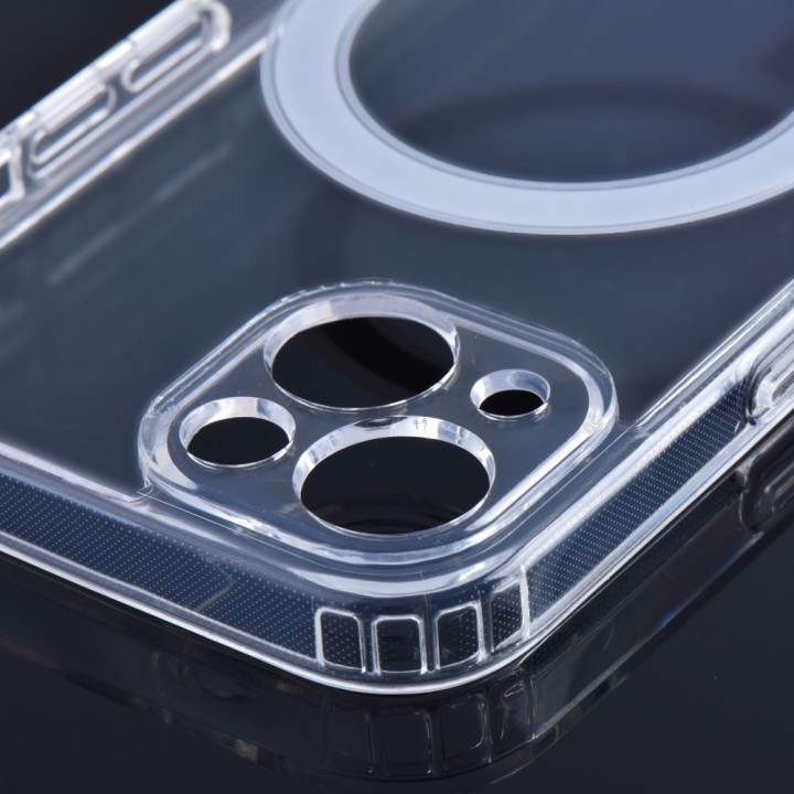 Case for iPhone 14 Clear Mag Cover (MID) MagSafe compatible transparent