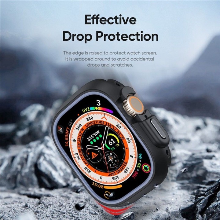 DUX DUCIS case BAMO for Apple Watch Ultra / Ultra 2 49 mm black-grey