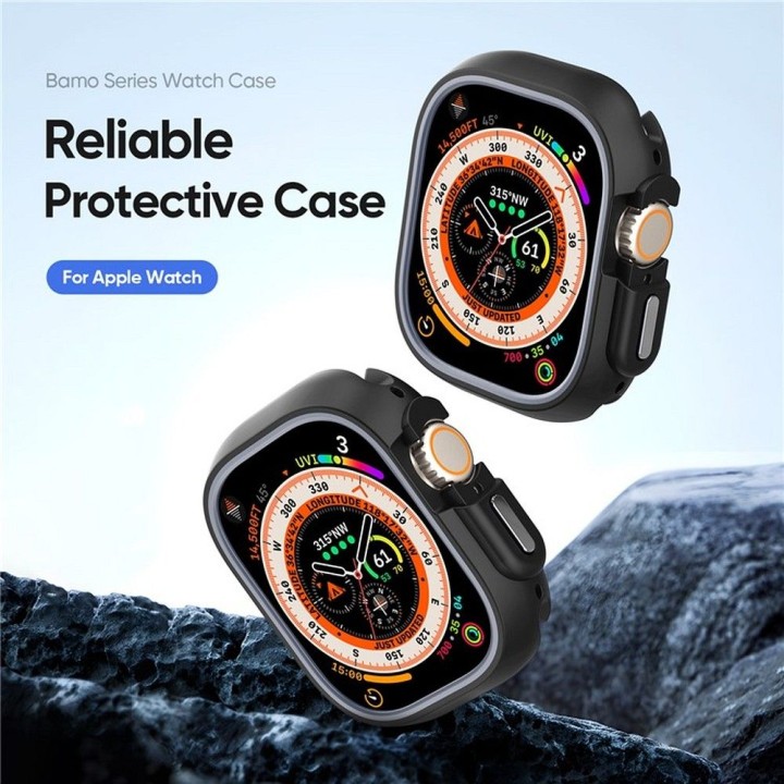 DUX DUCIS futerał BAMO do Apple Watch Ultra / Ultra 2 49 mm czarno szary