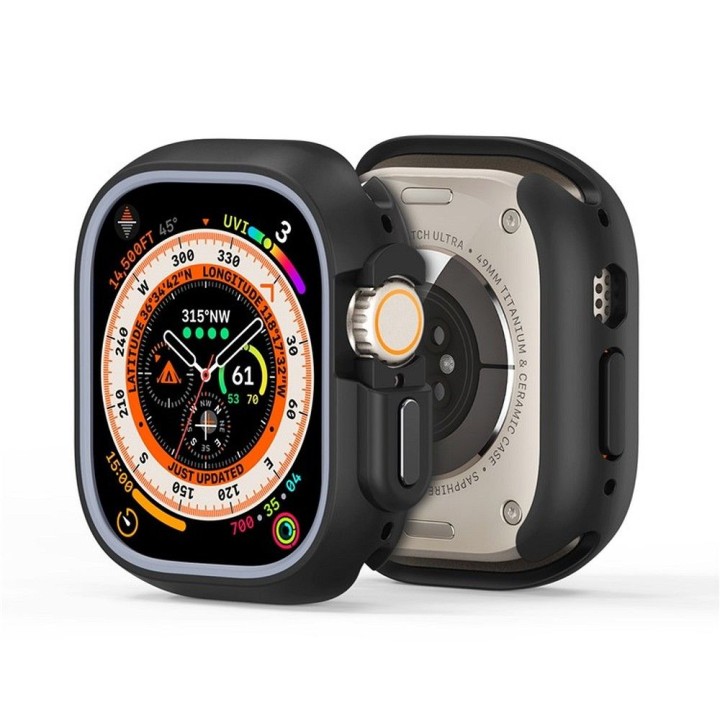 DUX DUCIS чохол BAMO для Apple Watch Ultra / Ultra 2 49 mm чорно-сірий