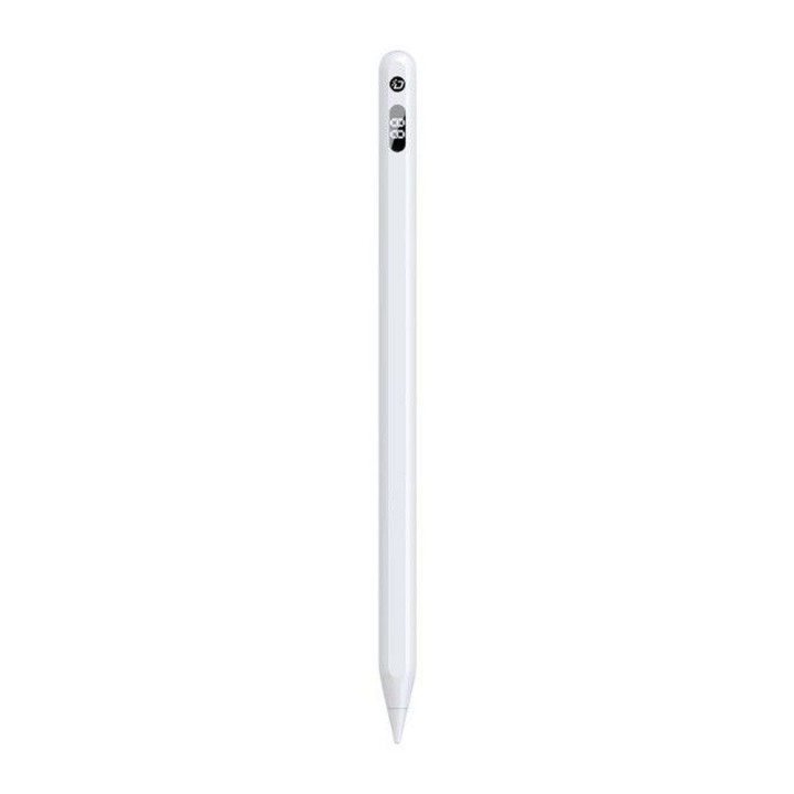DUX DUCIS rysik STYLUS do iPada z ładowaniem bezprzewodowym i wyświetlaczem biały