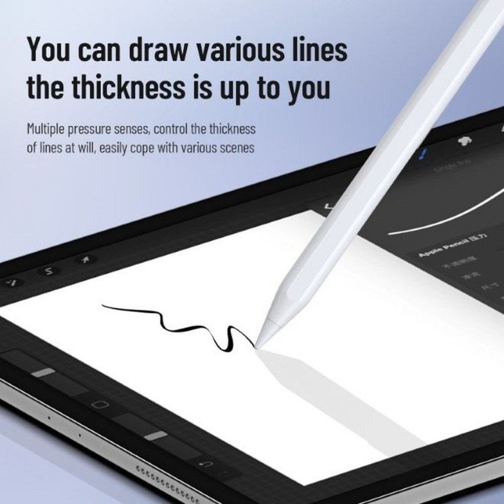 DUX DUCIS stylus STYLUS for iPada with charging wireless and display white