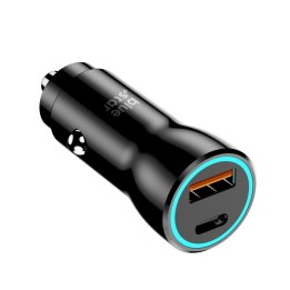 Автомобільний зарядний пристрій Blue Star USB C + USB A QC3.0 PD AFC PPS 3A 25W чорний