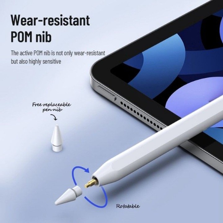 DUX DUCIS стилус STYLUS для iPada із зарядкою бездротовим і дисплеєм білий