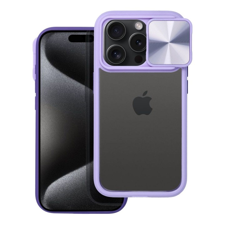 Case for iPhone 14 PRO MAX Slider purple