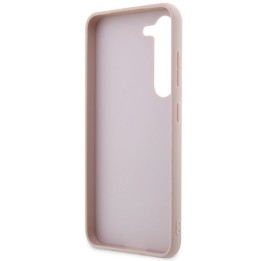 GUESS case for SAMSUNG S24 GUHCS24S4GMGPI (Leather 4G Metal Logo) pink