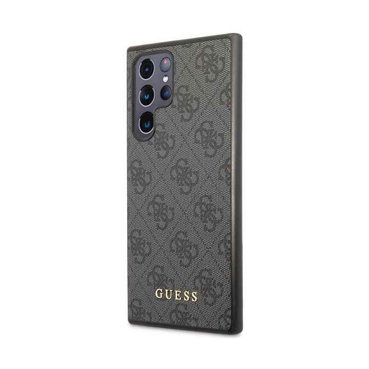 GUESS чехол для SAMSUNG S24 Ultra GUHCS24LG4GFGR (Classic логотип) черный